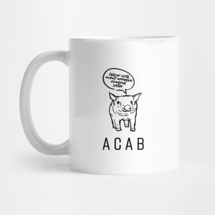 ACAB Pig Mug